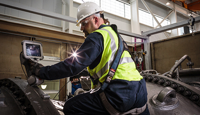 Inspección visual remota y Ensayos no destructivos