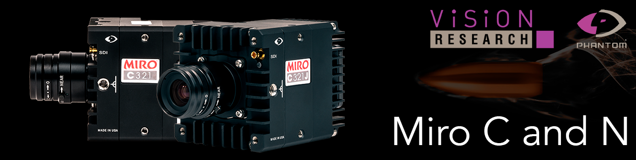 Cámaras Miro C y N de alta velocidad