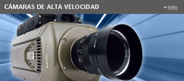 Cámaras de alta velocidad, iluminación laser