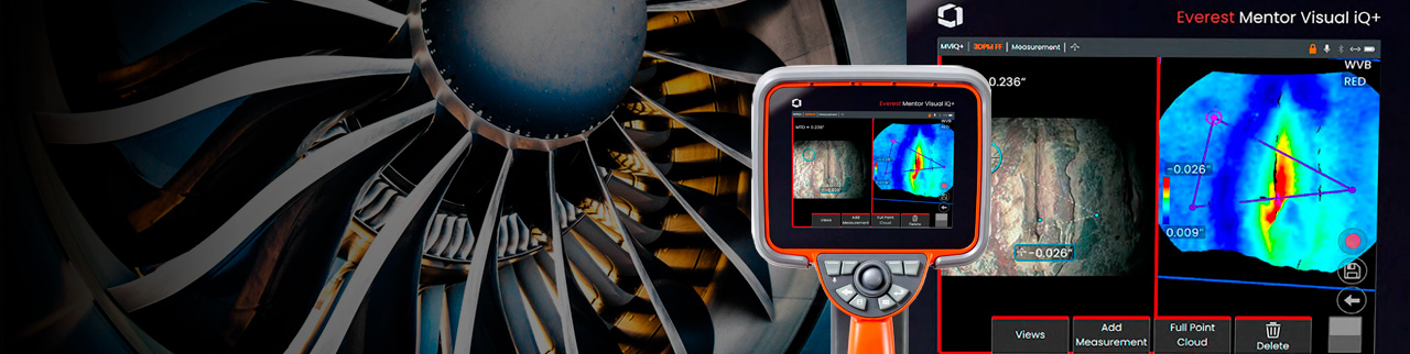La inspección visual remota (RVI) mediante videoscopio es una efectiva técnica no destructiva para la previsión, evaluación, detección de defectos y vigilancia en diferentes aplicaciones y sectores: refinerías, generación, automoción, aviación, control de calidad y seguridad.
